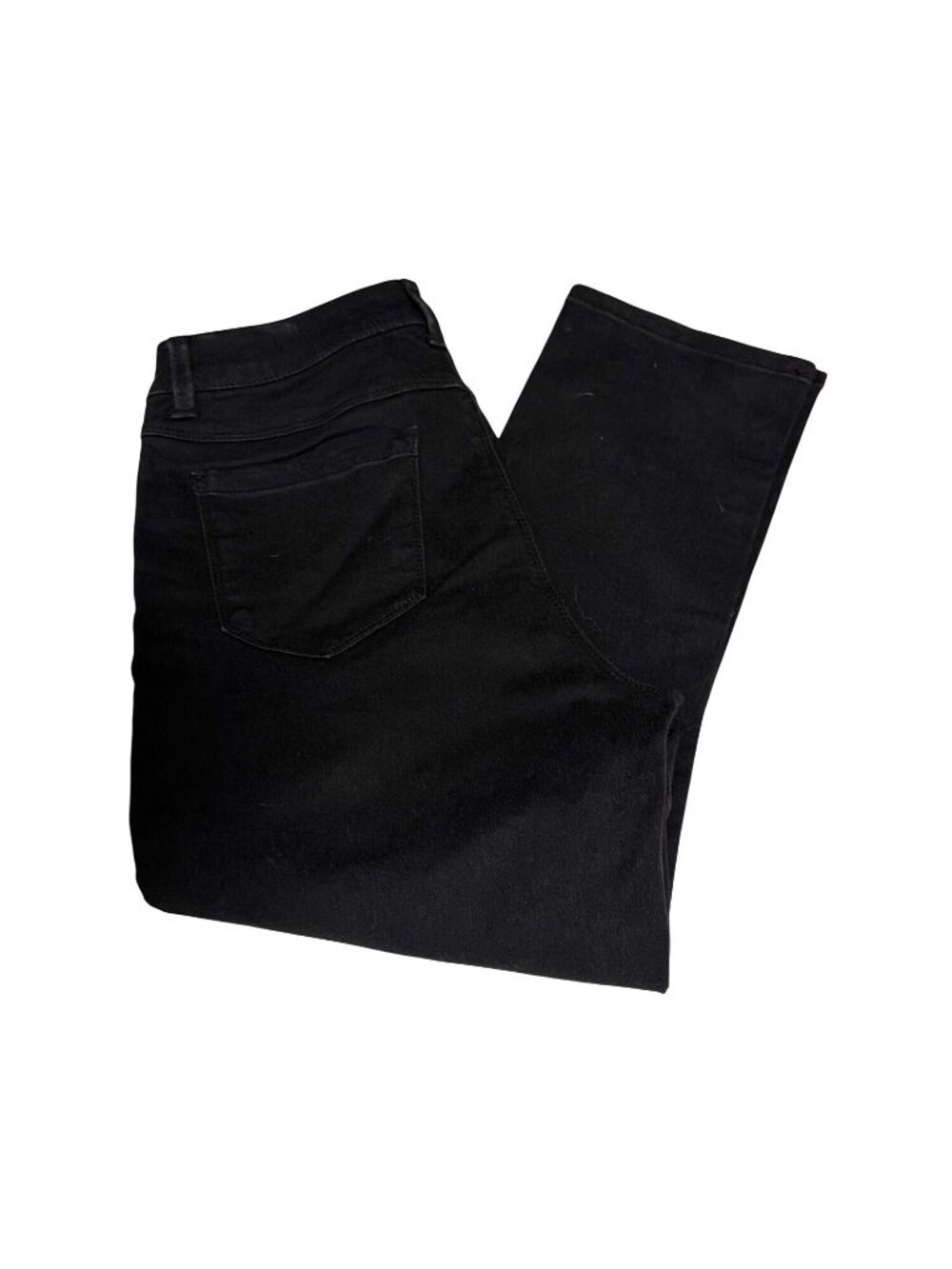 Workshop Republic Clothing Womens Black Straight-Leg Pants Size 8‎ Capri